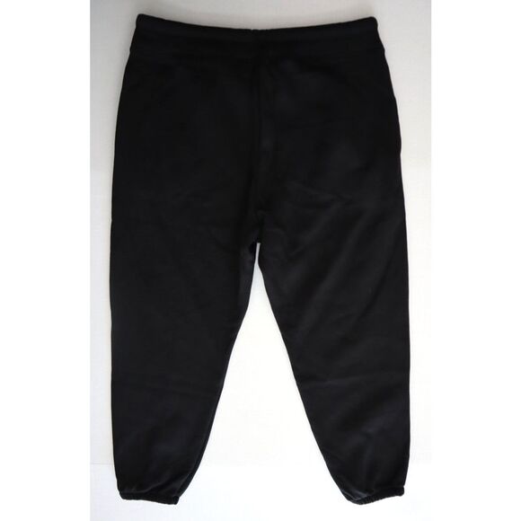 GAP 870256 Women Sz L Black Logo Zip Fleece Hoodie & Fleece Joggers 2-pc Set - Picture 7 of 13